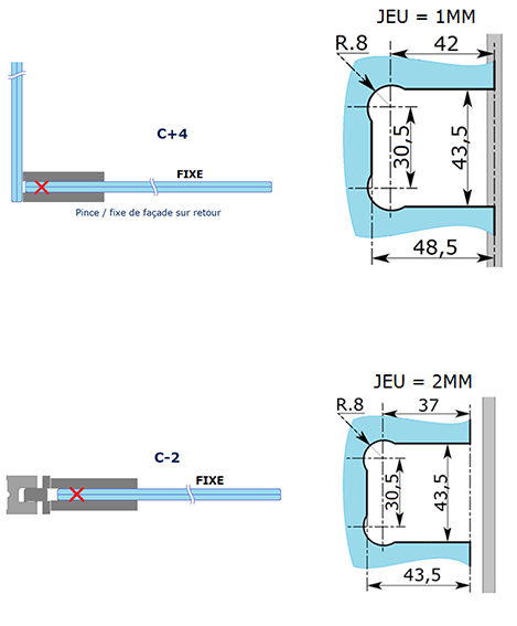 Dichtprofil adler  strahlabweisend  6-8mm x1m  PVC schwarz