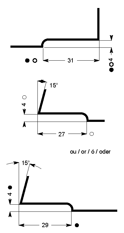Platine d'espacement 60x60x5mm