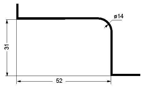pentures sur platine laiton doré