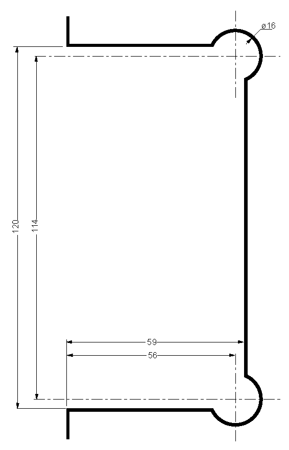Knopfschloss mit Riegel, verschiedene Schlüssel, eloxiert Edelstahlver