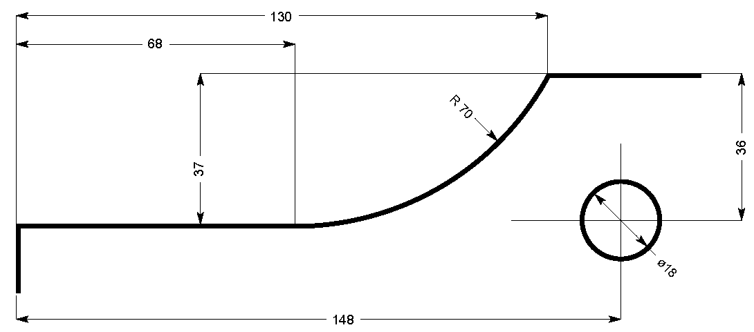 Türangelpfanne, oben, axial Edelstahl