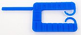 plastic wedges  thickness 2 mm 40x30  x 1000    blue