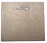 HAWA Purolino - Imitation stainless steel metal end cap, per unit