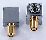 clips on pivot, small model, chromed brass , e= 10