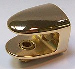 bracket MILLENIUM with fixed opening, 11 mm - gilded