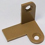 angle clips for fitting the roller track, bronze brass