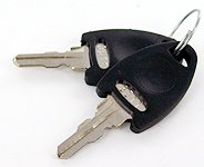 Key for n°11 ADLER 1/4 cam locks