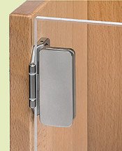 PRAMETA adjustable flush-mounted opening panel, Chrome plate