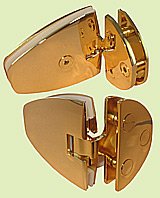 indexed hinge venus gl/gl.90 th.8 x2 gilded brass