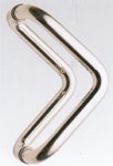 Handles - Fin - Polished stainless steel