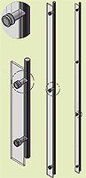 Single handle stainless steel Ø25; 2951-6000