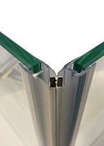 profil joint  adler  magnétique multipolaire 6/8mm 2x2m PVC translucide