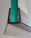 profil déflecteur  adler  rejet d'eau  6-8mm x2m PVC translucide