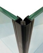 profil joint  adler  magnétique multipolaire 8mm 2x2m PVC noir