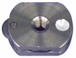 wheel-holder n°7, steel with Vitrum® N cutting wheel, 135° x 1
