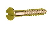 screws, brass countersunk head woodscrews, brass plated, 3.5X16mm x 100