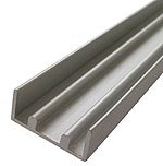 rail, aluminium anodisé naturel x 3 m
