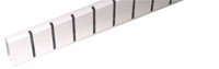 crémaillère Design Maud - montant de côté, acier, blanc