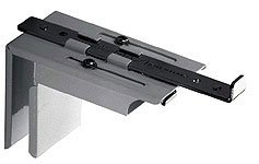 supports de tablettes de radiateurs, écartement S/M PR 11,5 à 15 cm, blanc
