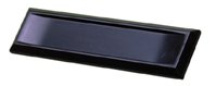 Hakengriff, 67 X 18 mm, rechteckig, schwarz