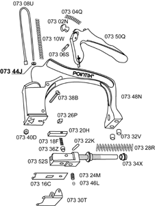 Glaserpistole Pointix®, Schlagfeder