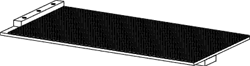 Diamantband 100 x 2000 mm, Korngröße: fein, 40 Mikron
