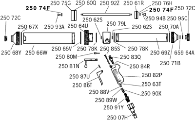 Pistole TS 300 - Unterlegscheibe für Kolbenschraube