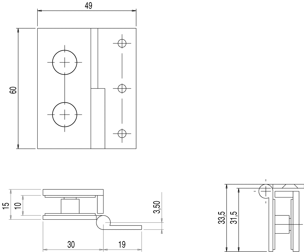 countersunk head cap nuts, chrome brass