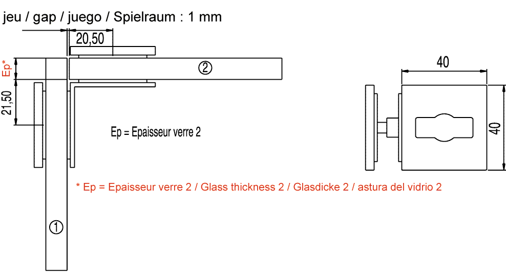 Dichtprofil adler Lippe versetzt 6-8mm x1m  PVC  transluzid