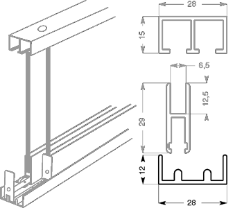 key, After Sales Service, for lock TECYC-ADLER (on request)