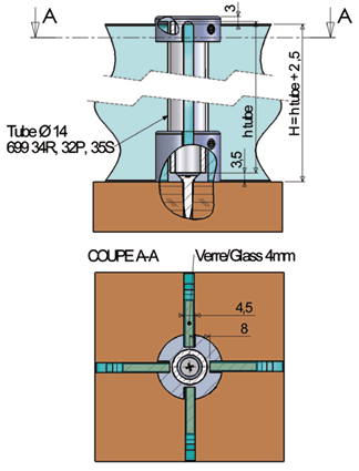 cover for lock, yellow brass