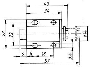 Spacer plate 60x60 x5mm
