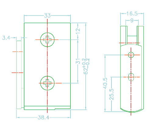 hinges, on plate, A.S. range, chrome brass