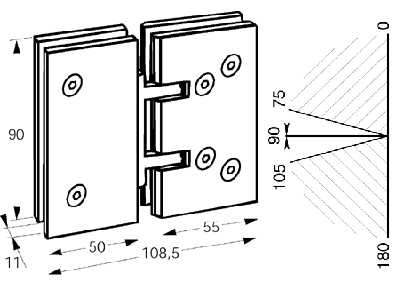 Sauggehänge Powr-Grip&reg;, 4 Saugscheiben in einer Reihe.
