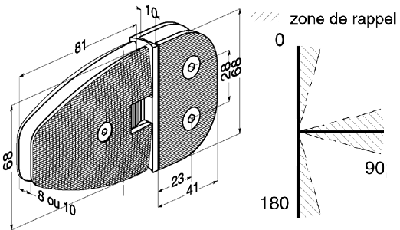 threshold strip adslide alu 10X5X1200    bright polished anodized