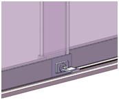 Vitrine Securitrack classique