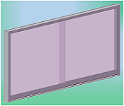 Vitrine Securitrack classique